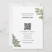 Prettige feestdagen Vastgoedmakelaar Realtor Chris Bedankkaart (Achterkant)