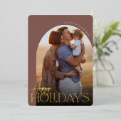 prettige feestdagen Verticale fotoArch (Staand Voorkant)