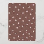 prettige feestdagen Verticale fotoArch (Achterkant)