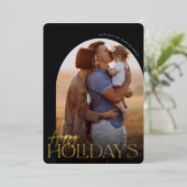 prettige feestdagen Verticale fotoArch (Staand Voorkant)