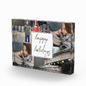 Prettige feestdagen Vier fotocollage Fotoblokken (Rechts)