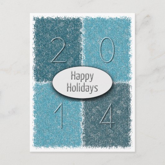 Prettige feestdagen Vier rechthoeken (Voorkant)