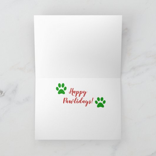 prettige feestdagen Vierdeklagen (Binnen)