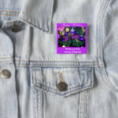 prettige feestdagen_ vierkante button 5,1 cm (In situ)
