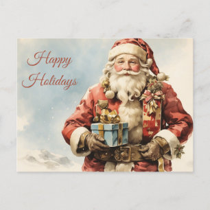 Prettige feestdagen Vintage Kerstmis Sinterklaas