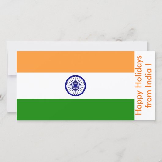 Prettige feestdagen Vlag van China Feestdagenkaart (Voorkant)