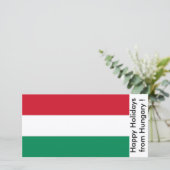 Prettige feestdagen Vlag van Frankrijk Feestdagenkaart (Staand voorkant)