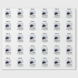 Prettige feestdagen · voeg familienaam foto toe ke cadeaupapier