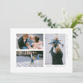 prettige feestdagen Voeg je familiefoto toe (Staand voorkant)