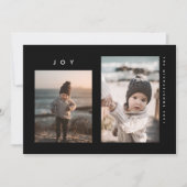 prettige feestdagen Voeg je familiefoto toe (Voorkant)