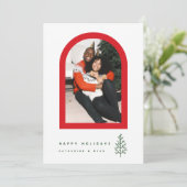 prettige feestdagen Voeg je foto toe (Staand voorkant)