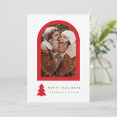 prettige feestdagen Voeg je foto toe (Staand voorkant)