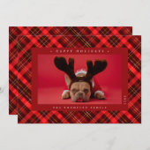 prettige feestdagen Voeg je foto toe (Voorkant / Achterkant)