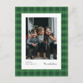 prettige feestdagen | Voeg uw foto-Briefkaart toe Briefkaart (Voorkant)