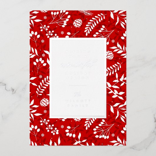 PRETTIGE FEESTDAGEN | Voeg uw foto toe (Voorkant)