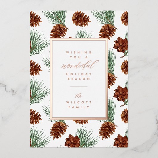 PRETTIGE FEESTDAGEN | Voeg uw foto toe (Voorkant)