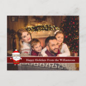 Prettige feestdagen Volledige Kaart foto en Schatt (Voorkant)