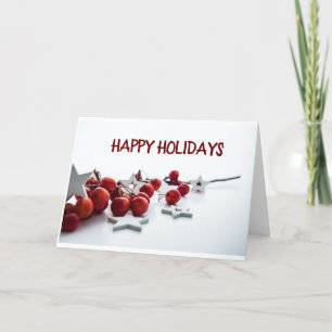 *PRETTIGE FEESTDAGEN* VOOR IEMAND DIT JAAR! VAKANT FEESTDAGEN KAART