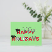 Prettige Feestdagen Voor Wielrenners  (Staand voorkant)