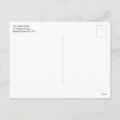 Prettige feestdagen Vreugde aan de Wereld Sneeuwvl (Achterkant)