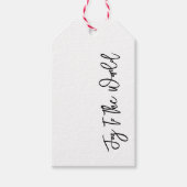 PRETTIGE FEESTDAGEN VREUGDE VOOR DE WERELD CADEAULABEL (Voorkant)