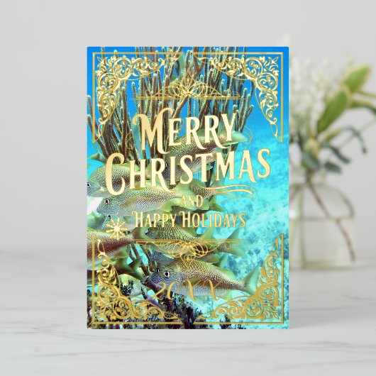 Prettige feestdagen Vrolijk kerstfeest (Staand Voorkant)