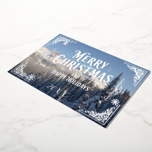 Prettige feestdagen Vrolijk kerstfeest (Gedraaid)