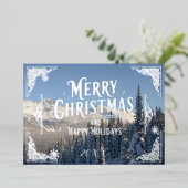 Prettige feestdagen Vrolijk kerstfeest (Staand Voorkant)