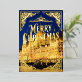 Prettige feestdagen Vrolijk kerstfeest (Staand Voorkant)