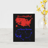 Prettige feestdagen Vrolijk kerstfeest en feesteli Kaart (Gele Bloem)