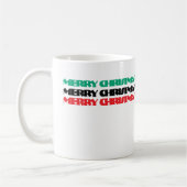 PRETTIGE FEESTDAGEN VROLIJK KERSTFEEST EN! KOFFIEMOK (Links)