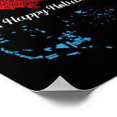 Prettige feestdagen Vrolijk kerstfeest in Amerika Poster (Hoek)