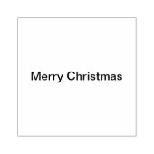 Prettige feestdagen Vrolijk kerstfeest Rubberstempel (Afrduk)