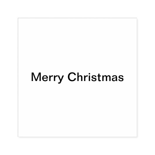 Prettige feestdagen Vrolijk kerstfeest Rubberstempel (Afrduk)