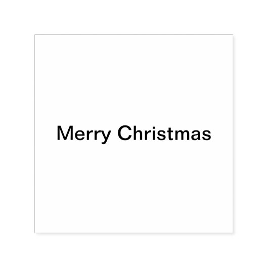 Prettige feestdagen Vrolijk kerstfeest Zelfinktende Stempel (Design)