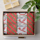 Prettige feestdagen Vrolijk kerstpapier Tissuepapier (Geschenk)