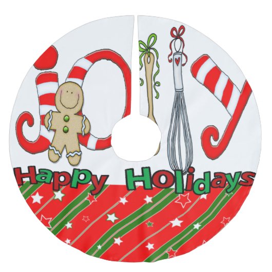 Prettige feestdagen Vrolijke kerstboom rok (Voorkant)