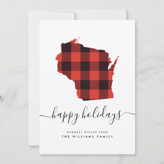 prettige feestdagen Warm Wisconsin (Voorkant)