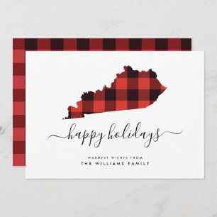 prettige feestdagen Warm Wishes uit Kentucky