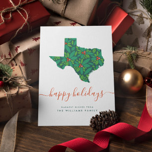 prettige feestdagen Warm Wishes uit Texas