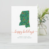 prettige feestdagen Warm Woods uit Missouri (Staand voorkant)