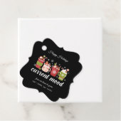 Prettige feestdagen - warme cacao bedankjes labels (In situ)