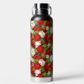 prettige feestdagen waterfles (Voorkant)