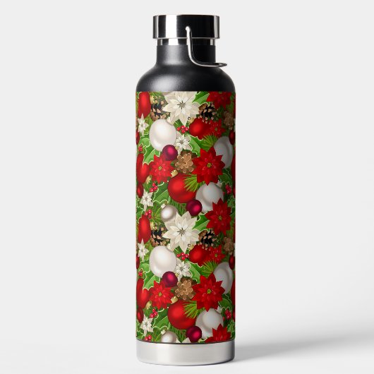 prettige feestdagen waterfles (Links)