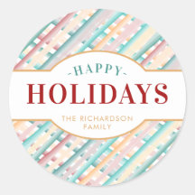 prettige feestdagen Waterverf kerstmis