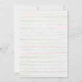 Prettige feestdagen Waterverf Leuk kerstfeest Kaart (Achterkant)