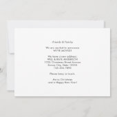 prettige feestdagen we zijn op weg naar Bezoek Bew Aankondiging (Achterkant)