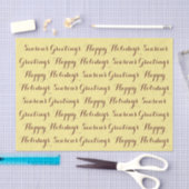 prettige feestdagen Weefselpapier van RoseWrites Tissuepapier (Craft)