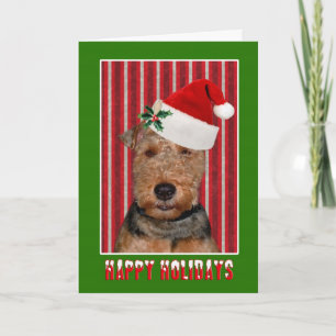 prettige feestdagen Welsh Terrier