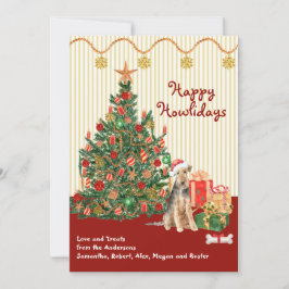 prettige feestdagen Welsh Terrier Tree Cadeaus